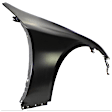 2-Piece Kit Front, Passenger Side Fender, Sedan, For Models Without Sport Package, Includes (1) Fender and (1) Fender Liner