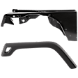 2-Piece Kit Front, Driver Side Fender, For Models With 3-3/4" Wide Fender Flare, Includes (1) Fender and (1) Fender Flares