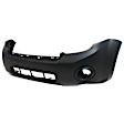 3-Piece Kit Front Primed Bumper Cover Includes (2) Bumper Bracket and (1) Bumper Cover