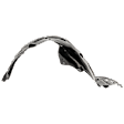 4-Piece Kit Front, Driver and Passenger Side Fender, 2-Door, Coupe, Includes (2) Fender and (2) Fender Liner