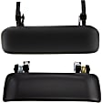 2006 Ford Ranger XLT - 3-Piece Kit Tailgate Handle, Textured Black, Plastic, Without Camera Hole, Without Key Hole, Includes (2) Exterior Door Handle and (1) Tailgate Handle