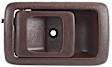 2-Piece Kit Front, Driver Side Exterior Door Handle Kit, Textured Black, With Key Hole, Includes (1) Exterior Door Handle and (1) Interior Door Handle