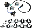 2004 GMC Sierra 1500 - 4-Piece Kit Knock Sensor, 5.3L 8Cyl,  Includes (1) Intake Manifold Gasket, (2) Knock Sensor, and (1) Knock Sensor Harness