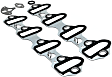2004 GMC Sierra 1500 - 4-Piece Kit Knock Sensor, 5.3L 8Cyl,  Includes (1) Intake Manifold Gasket, (2) Knock Sensor, and (1) Knock Sensor Harness