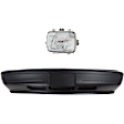 2-Piece Kit Driver or Passenger Side Halogen Headlight, With bulb(s), OE Replacement, Includes (1) Bumper Cover and (1) Headlight