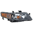 3-Piece Kit Driver and Passenger Side Headlight, Includes (2) Headlight and (1) Bumper Cover