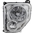 3-Piece Kit Driver and Passenger Side Headlight, Includes (2) Headlight and (1) Bumper Cover