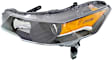 3-Piece Kit Driver and Passenger Side Headlight, Includes (2) Headlight and (1) Bumper Cover