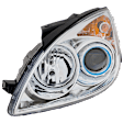 3-Piece Kit Driver and Passenger Side Headlight, Includes (2) Headlight and (1) Bumper Cover