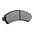 2003 Chevrolet S10 - 2-Wheel Set Front Brake Disc and Pad Kit, Plain Surface, 5 Lugs, 265.94 mm, Ceramic, RWD,  Zr2 Higher Wider Package, 4.3L 6Cyl, Pro-Line Series  Includes (2) Disc and (1) Pad Set