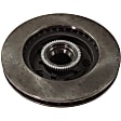 2003 Chevrolet S10 - 2-Wheel Set Front Brake Disc and Pad Kit, Plain Surface, 5 Lugs, 265.94 mm, Ceramic, RWD,  Zr2 Higher Wider Package, 4.3L 6Cyl, Pro-Line Series  Includes (2) Disc and (1) Pad Set