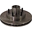 2003 Chevrolet S10 - 2-Wheel Set Front Brake Disc and Pad Kit, Plain Surface, 5 Lugs, 265.94 mm, Ceramic, RWD,  Zr2 Higher Wider Package, 4.3L 6Cyl, Pro-Line Series  Includes (2) Disc and (1) Pad Set