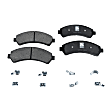 2003 Chevrolet S10 - 2-Wheel Set Front Brake Disc and Pad Kit, Plain Surface, 5 Lugs, 265.94 mm, Ceramic, RWD,  Zr2 Higher Wider Package, 4.3L 6Cyl, Pro-Line Series  Includes (2) Disc and (1) Pad Set