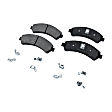 2003 Chevrolet S10 - 2-Wheel Set Front Brake Disc and Pad Kit, Plain Surface, 5 Lugs, 265.94 mm, Ceramic, RWD,  Zr2 Higher Wider Package, 4.3L 6Cyl, Pro-Line Series  Includes (2) Disc and (1) Pad Set
