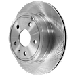 2-Wheel Set Rear Brake Kit With Calipers, Plain Surface 5 Lugs 303.02 mm Ceramic, Includes (2) Brake Caliper, (2) Brake Disc and (1) Brake Pad Set
