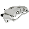 2-Wheel Set Rear Brake Kit With Calipers, Cross-drilled and Slotted 8 Lugs 358 mm Semi-metallic, Includes (2) Brake Caliper, (2) Brake Disc and (1) Brake Pad Set