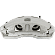 2-Wheel Set Rear Brake Kit With Calipers, Plain Surface 8 Lugs 357.89 mm Semi-metallic, Includes (2) Caliper, (2) Disc, and (1) Pad Set