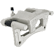 2-Wheel Set Rear Brake Kit With Calipers, Cross-drilled and Slotted 5 Lugs 262 mm Ceramic, Includes (2) Brake Caliper, (2) Brake Disc and (1) Brake Pad Set