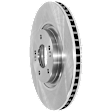 2-Wheel Set Front Brake Kit With Calipers, Plain Surface 5 Lugs 320.04 mm Ceramic FWD, Includes (2) Caliper, (2) Disc, and (1) Pad Set