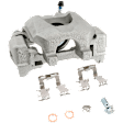 2-Wheel Set Rear Brake Kit With Calipers, Plain Surface 5 Lugs 268.99 mm Ceramic FWD, Includes (2) Brake Caliper, (2) Brake Disc and (1) Brake Pad Set