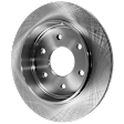 4-Wheel Set Front and Rear Brake Kit With Calipers, Plain Surface 6 Lugs Front-350.01 mm/Rear-320.04 mm Front-Ceramic/Rear-Semi-Metallic, Includes (4) Caliper, (4) Disc and (2) Pad Set