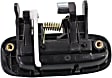 2002 Toyota Corolla - 8-Piece Kit Front and Rear, Driver and Passenger Side Textured Black Exterior Door Handle
