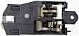 1997 Toyota Camry - 4-Piece Kit Front, Driver and Passenger Side Smooth Black Exterior Door Handle, With Key Hole, USA Built Vehicle, Sedan,  Includes (2) Exterior Door Handle and (2) Interior Door Handle