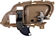 1997 Chevrolet C1500 Suburban - 4-Piece Kit Front, Driver and Passenger Side Textured Black Exterior Door Handle, With Key Hole, Sport Utility,  Includes (2) Exterior Door Handle and (2) Interior Door Handle