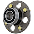 2-Wheel Set Front and Rear, Driver or Passenger Side Wheel Hub, 4 Lugs, With Bearing, Includes (2) Wheel Hub and (2) Wheel Bearing