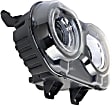 4-Piece Kit Driver and Passenger Side Halogen Headlight, With bulb(s), For Models Without Air Ducts, OE Replacement, Includes (2) Headlight and (2) Headlight Bezel