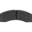2-Wheel Set Front Brake Disc and Pad Kit, Cross-drilled and Slotted 6 Lugs 350.01 mm Semi-metallic Pro-Line Series, Includes (1) Brake Pad Set and (2) Brake Disc