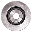 2016-2020 Kia Optima - 2-Wheel Set Front Brake Disc and Pad Kit, Plain Surface, 5 Lugs, Ceramic, 320mm Front Disc, Pro-Line Series