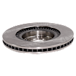 2016-2020 Kia Optima - 2-Wheel Set Front Brake Disc and Pad Kit, Plain Surface, 5 Lugs, Ceramic, 320mm Front Disc, Pro-Line Series