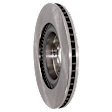 2016-2020 Kia Optima - 2-Wheel Set Front Brake Disc and Pad Kit, Plain Surface, 5 Lugs, Ceramic, 320mm Front Disc, Pro-Line Series