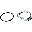 1976 Ford F-250 - 2-Piece Kit Galvanized Steel Fuel Tank, Behind Rear Axle, With Roll Over Valve, 19 gallons / 72 liters, GAS, Includes (1) Fuel Sending Unit and (1) Fuel Tank