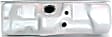 1995 Ford F-150 Lightning - 2-Piece Kit Galvanized Steel Fuel Tank, Side Mount, 16 gallons / 61 liters, GAS, Includes (1) Fuel Tank and (2) Fuel Tank Strap