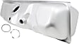 2-Piece Kit Galvanized Steel Fuel Tank, 19 gallons / 72 liters, Includes (1) Fuel Tank and (1) Fuel Tank Strap