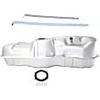 2002 Ford F-150 - 2-Piece Kit 24.5 gallons / 93 liters, Galvanized Steel Fuel Tank, 78.8 in. Bed, 4WD, With Lock Ring Kit, 24.5 Gallons Tank, GAS, Includes (1) Fuel Tank and (1) Fuel Tank Strap