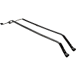 2004 Mercury Sable GS - 3-Piece Kit Fuel Tank, ID 1F12-AA, 26-1/2 x 44-1/2 x 9-1/2, Lock Ring Kit Included, 18 gallons / 68 liters, FLEX,  Includes (1) Fuel Tank and (2) Fuel Tank Strap