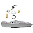 2-Piece Kit Galvanized Steel Fuel Tank, 19 gallons / 72 liters, Includes (1) Fuel Tank and (1) Fuel Sending Unit
