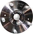 2-Wheel Set Front Wheel Hub, 5 Lugs, With Bearing, FWD, Includes (2) Wheel Bearing and (2) Wheel Hub