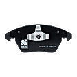 4-Wheel Set Front and Rear Brake Disc and Pad Kit, Plain Surface 5 Lugs Front-311.91 mm/Rear-272.03 mm Organic Pro-Line Series, Includes (4) Disc and (2) Pad Set