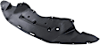 2-Piece Kit Front Primed Bumper Cover Includes (1) Bumper Cover and (1) Bumper Splash Shield