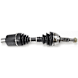 7-Piece Kit Front, Driver and Passenger Side Axle Assembly - New 7-Piece Kit, Includes (2) Brake Disc, (1) Brake Pad Set, (2) Control Arm and (2) Axle Assembly