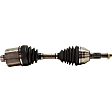 8-Piece Kit Front, Driver and Passenger Side Axle Assembly, Wheel Drive, Includes Brake Discs, Brake Pad Sets, and Control Arms