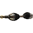 8-Piece Kit Front, Driver and Passenger Side Axle Assembly, Wheel Drive, Includes Brake Discs, Brake Pad Sets, and Control Arms