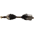 8-Piece Kit Front, Driver and Passenger Side Axle Assembly, Wheel Drive, Includes Brake Discs, Brake Pad Sets, and Control Arms