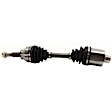 8-Piece Kit Front, Driver and Passenger Side Axle Assembly, Automatic Transmission, 5 Lug, FWD, includes Brake Discs, Brake Pad Sets, and Control Arms