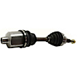 8-Piece Kit Front, Driver and Passenger Side Axle Assembly, Automatic Transmission, 5 Lug, FWD, includes Brake Discs, Brake Pad Sets, and Control Arms