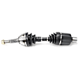 2000 Chevrolet S10 - 7-Piece Kit Front, Driver and Passenger Side Axle Assembly,  Without High Wider Package (ZR2), New, 4WD, 4.3L 6Cyl  Includes (2) Axle Assembly, (2) Brake Disc, (1) Brake Pad Set, and (2) Control Arm